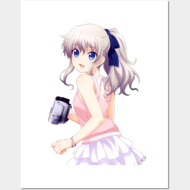 Nao Tomori charlotte Wall Art by CaptainMarvelMerch